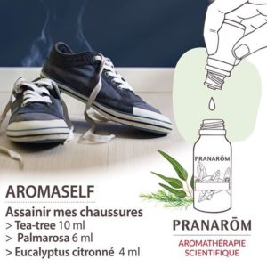 Assainir chaussures pranarom