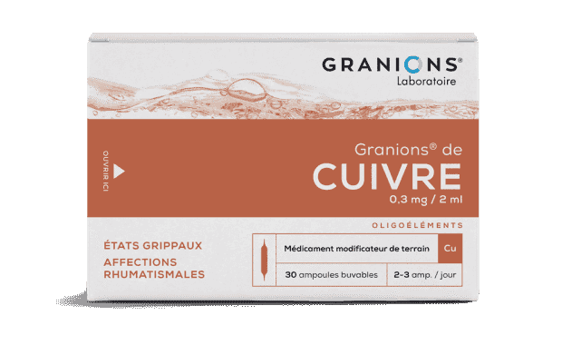 Ganions de cuivre