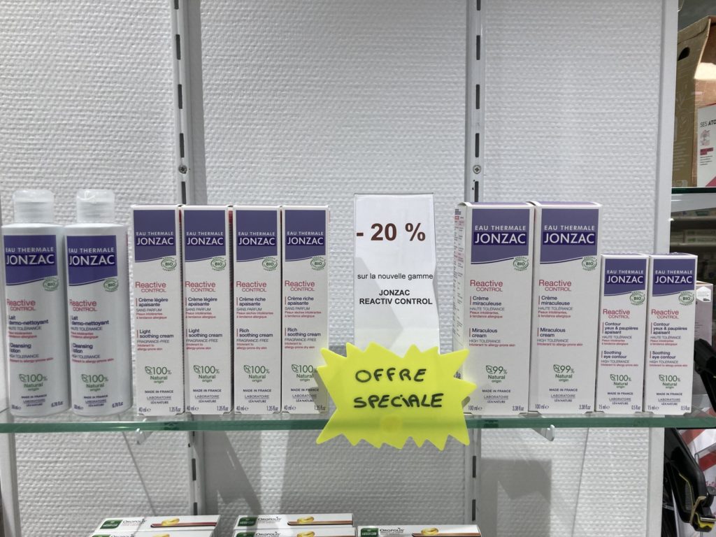 Offre sur les produits Jonzac