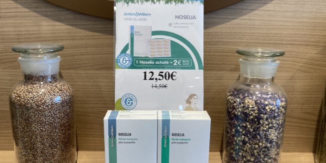 Noselia complément pour le mal des transports