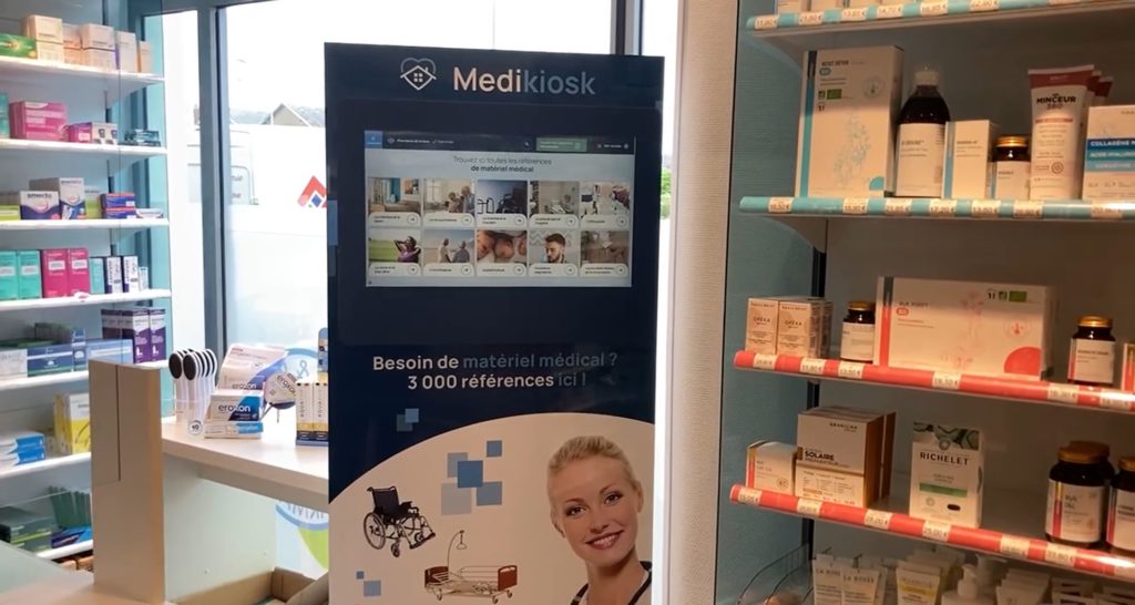 Medikiosk à la pharmacie de la gare Medikiosk à la pharmacie de la gare