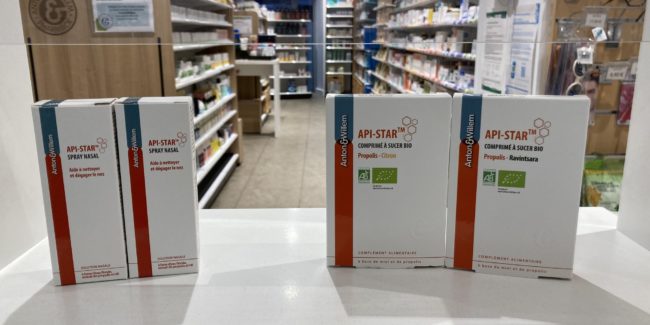 Api-star spray nasal et comprimés à sucer