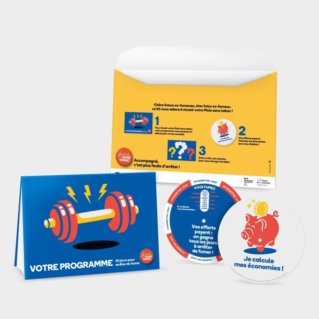 kit pour arrĂȘter de fumer