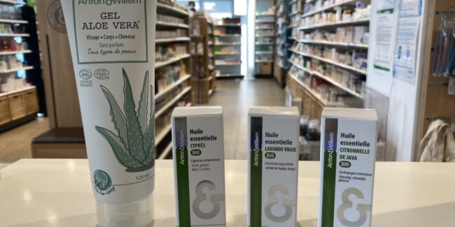 Gel d'aloe vera et huiles essentielles Anton & Willem
