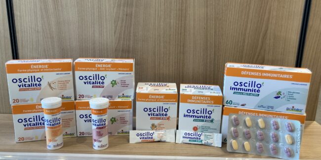 gamme OSCILLO Vitalité et OSCILLO Immunité