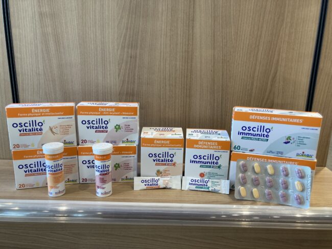 gamme OSCILLO Vitalité et OSCILLO Immunité