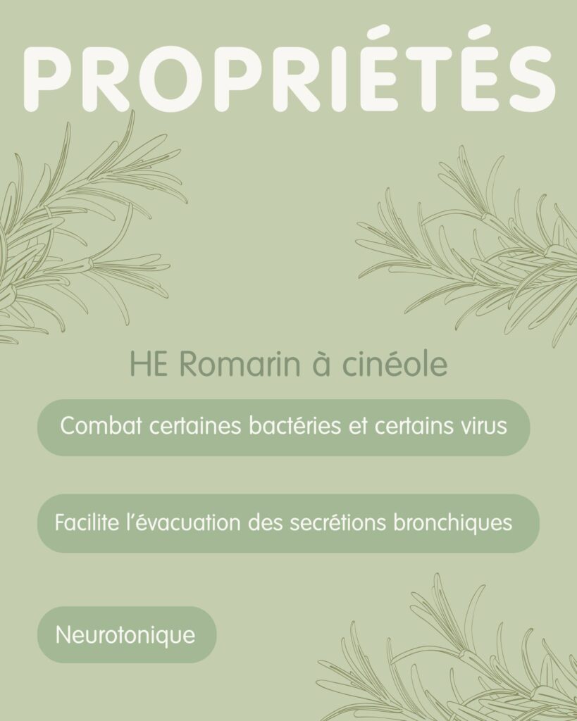 Propriétés du romarin