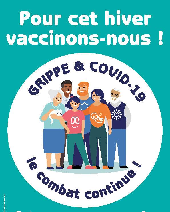 Vaccination covid et grippe