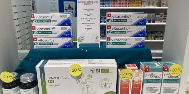 Produits pour aider à la digestion