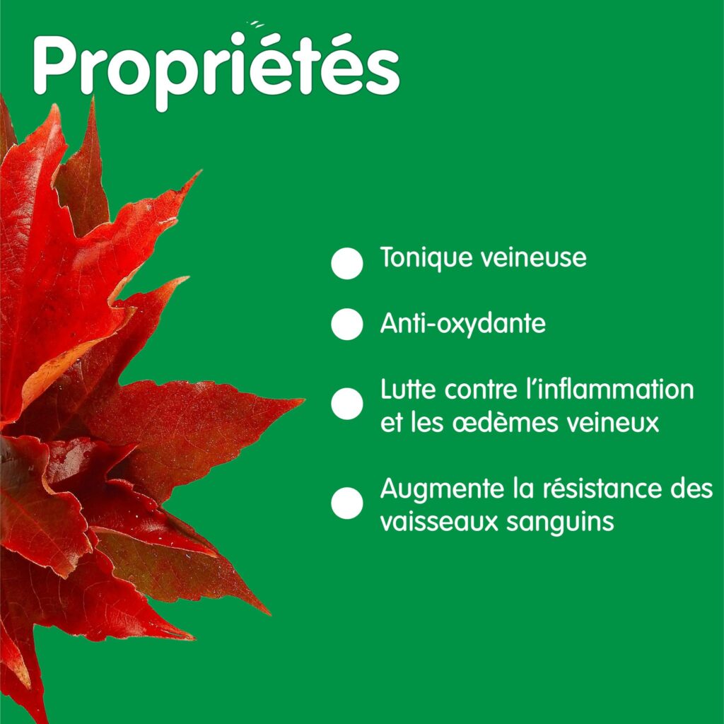 Propriétés de la vigne rouge